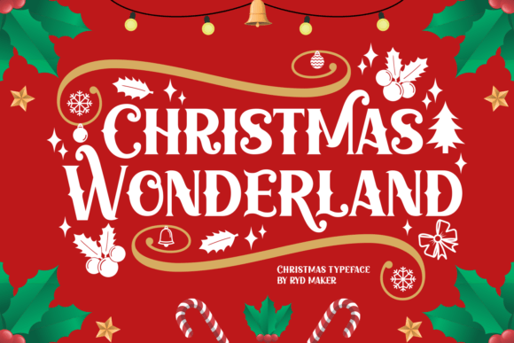 Christmas Wonderland: A Festive Font for Wintery Designs