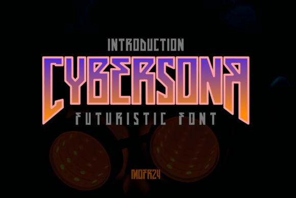 Cybersonr: Futuristic Font for Bold Designs