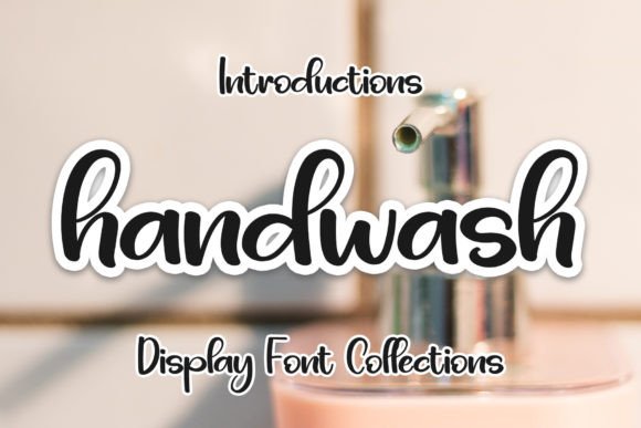 Handwash: A Versatile Font for Creative Projects