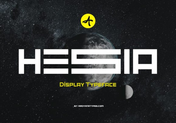 Hesia: A Stylish Display Font for Every Project
