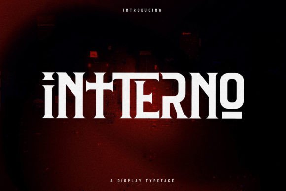 Intterno: A Mysterious Display Font