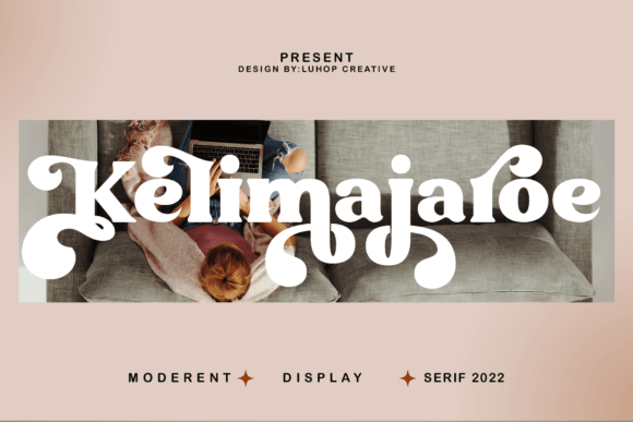 Kelimajaroe: A Bold Vintage Style Serif Font for Modern Design