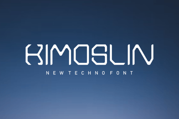 Kimoslin: A Futuristic Font for Creative Projects