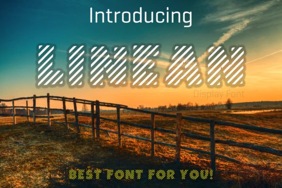 Linean: A Unique Display Font for Creative Projects