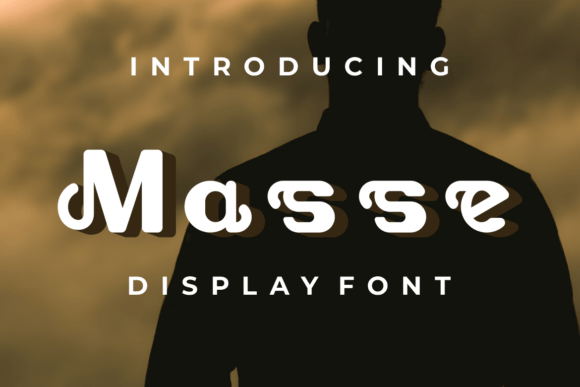 Masse: A Unique Display Font for Creative Expression