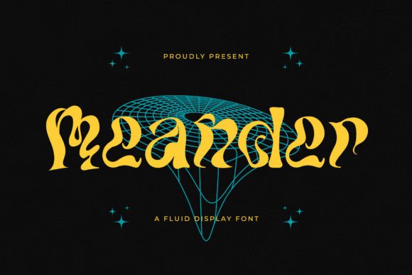Meander: A Versatile and Charismatic Liquid Display Font