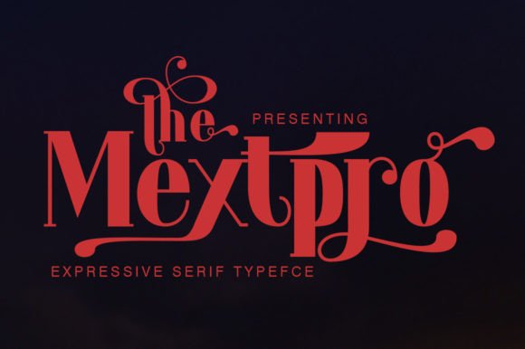 Mextpro: A Stylish Font for Modern Design