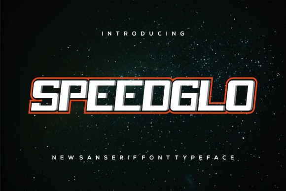 Speedglo: A Bold Font for Strategic Branding and Creative Expression