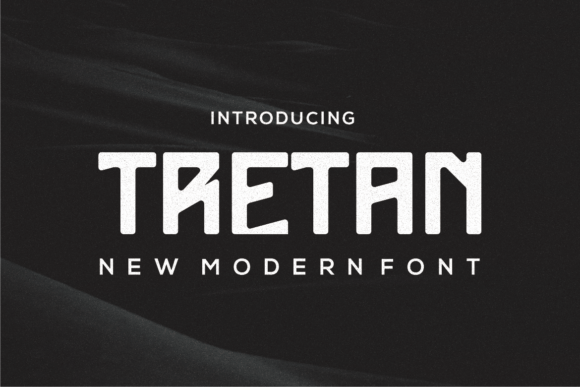 Tretan: A Modern Display Font That Elevates Your Design