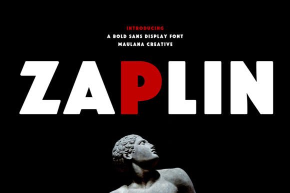 Zaplin: A Bold, Versatile Display Font